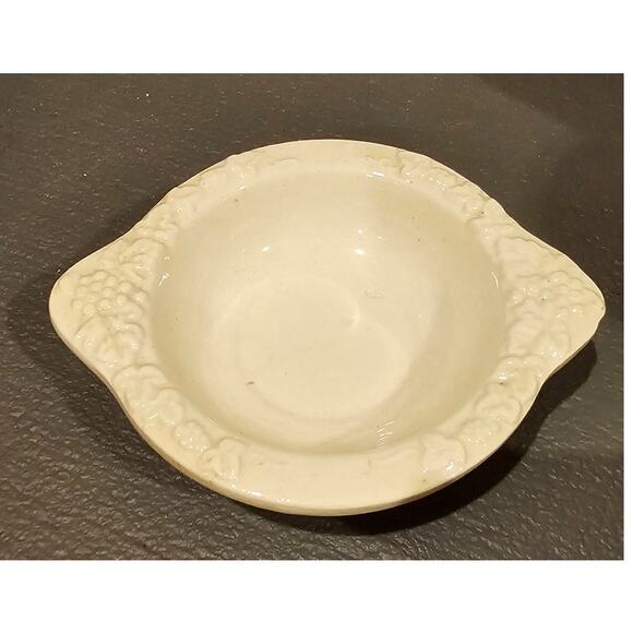 Lefton Japan Ceramic Cherub Cupid White Mini Bowl Pitcher Creamer Set 5” Vintage - Picture 3 of 7